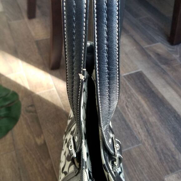 Coach Hamptons signature tote shoulder bag VINTAGE - Picture 6 of 10